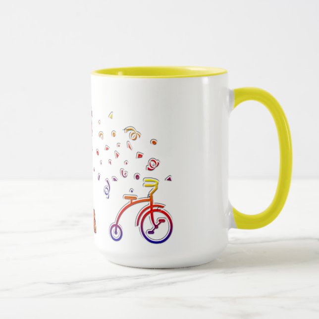Autism#5 Ringer Mug (Right)