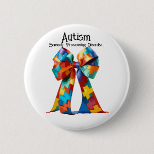Autism 6 Cm Round Badge