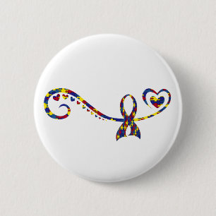 Autism 6 Cm Round Badge