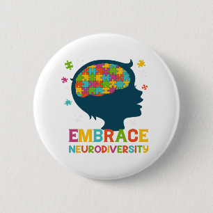 Autism, Aba therapist, Autism awareness, Adhd,  6 Cm Round Badge