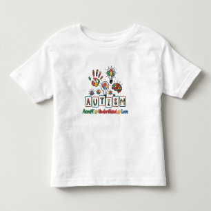 Autism Accept Understand Love  Toddler T-Shirt