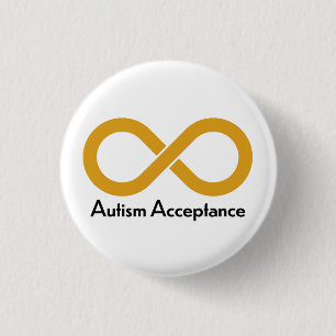 Autism Acceptance 3 Cm Round Badge