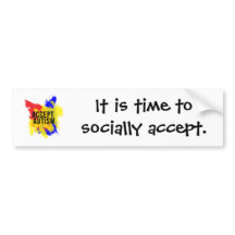 Autism Acceptance Bumper Sticker