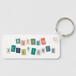 Autism Acceptance Key Ring