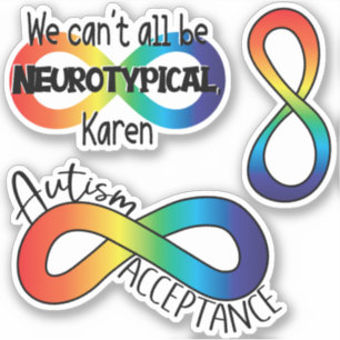 Autism Acceptance   Neurodiversity Sticker Pack