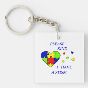 Autism Acceptance Puzzle Autism awareness day Key Ring