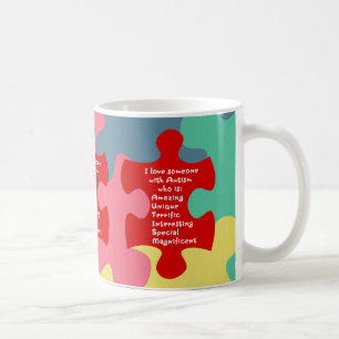 Autism Acrostic Coffee Mug