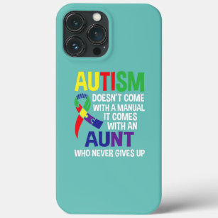 Autism Aunt Apparel Awesome Aunts Design  iPhone 13 Pro Max Case