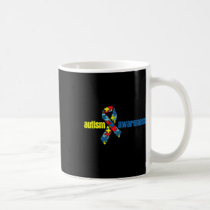Autism Autism Awareness Ribbon Piece Gift Coffee Mug