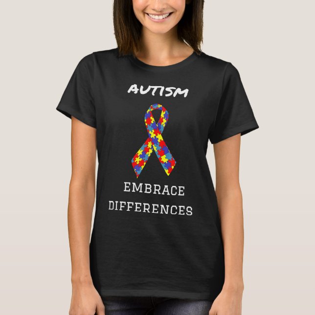 Autism-Autism Awareness s Cool Special Needs Tee (Front)