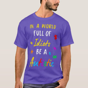 Autism Autistic Asperger Syndrom Aspie Puzzle Auti T-Shirt