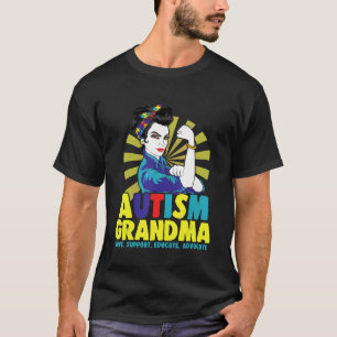 Autism-Autistic Autism Awareness Grandma Strong s T-Shirt