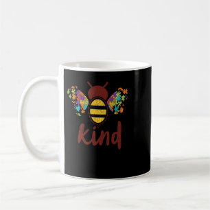 Autism Autistic Bee Bee Kind Autistic Kids Awarene Coffee Mug