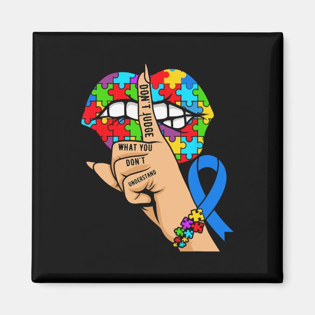 Autism Awareness 1  Magnet (Front)