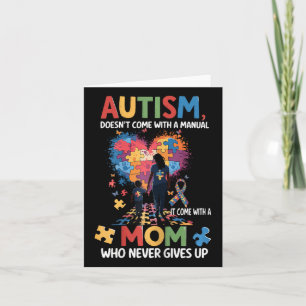 Autism Awareness 2025 Doesn't Come With A Manual A Card