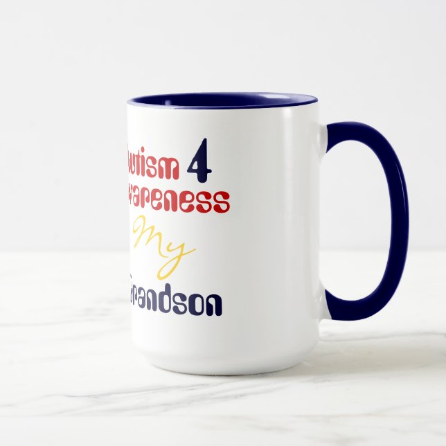 Autism Awareness #2  Ringer Mug (Right)