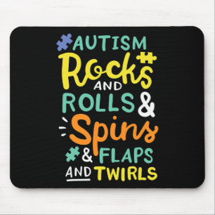 Autism Awareness 3 Mouse Pad