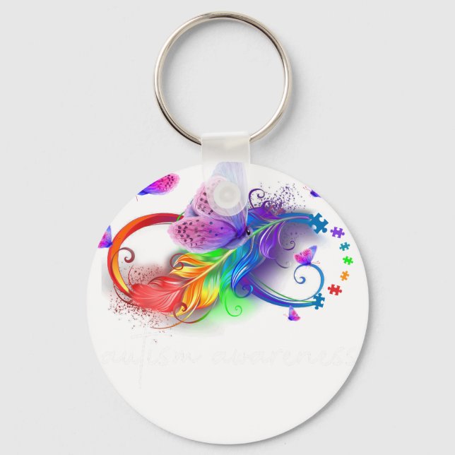 autism awareness (4 key ring (Front)