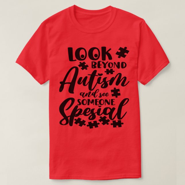 autism awareness (5)  T-Shirt (Design Front)