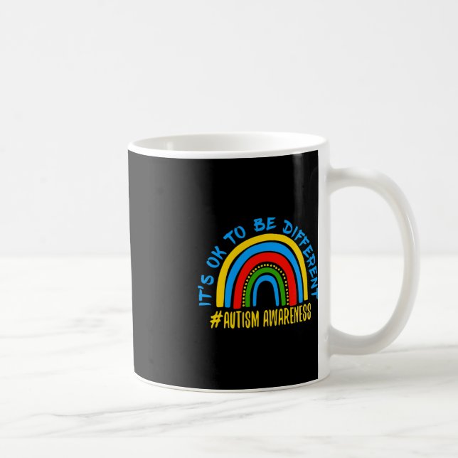 Autism Awareness Abilities Outweigh Disabilities 3 Coffee Mug (Right)
