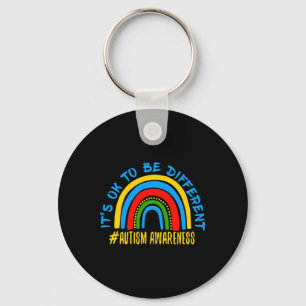 Autism Awareness Abilities Outweigh Disabilities 3 Key Ring