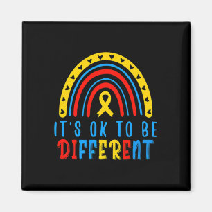 Autism Awareness Abilities Outweigh Disabilities 4 Magnet