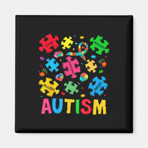 Autism Awareness Accept Adapt Advocate Autism Mum Magnet