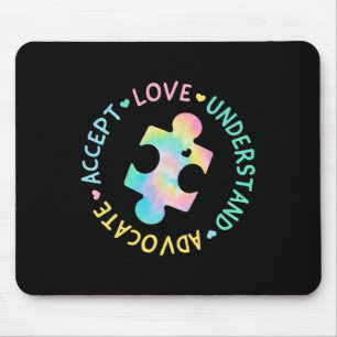 Autism Awareness Accept Adapt Advocate Autism Mum Mouse Pad