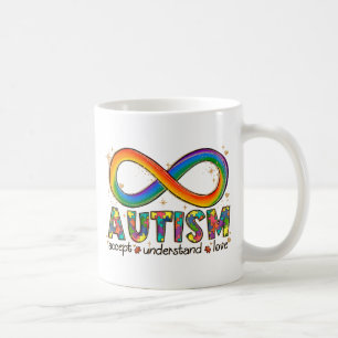 Autism Awareness Accept, Love, Understand Coffee Mug
