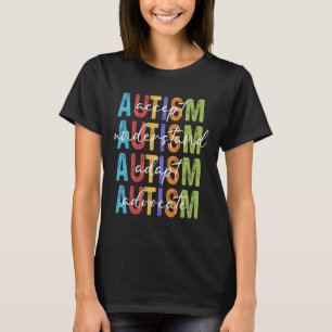 Autism Awareness Accept Understand Adapt Advocate  T-Shirt