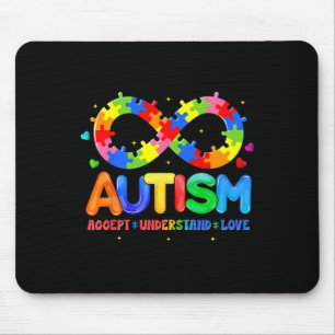 Autism Awareness Accept Understand Love Asd Suppor Mouse Pad
