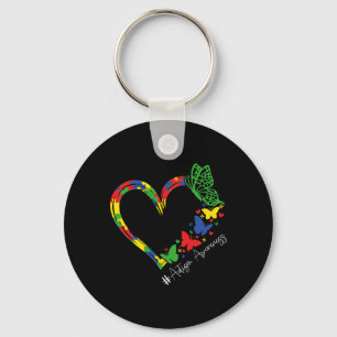 Autism Awareness Accept Understand Love Men Women Key Ring