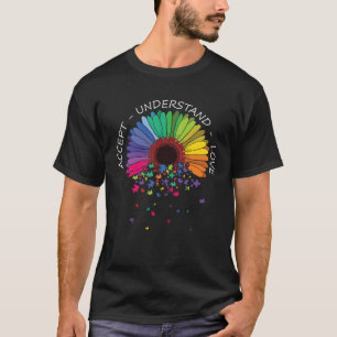 Autism Awareness Accept Understand Love Support Au T-Shirt