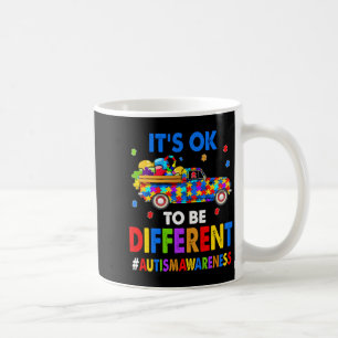 Autism Awareness Acceptance Boy Kid Its Ok To Be D Coffee Mug
