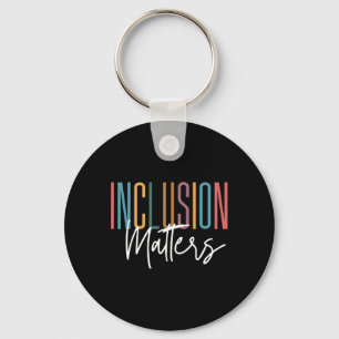 Autism Awareness Acceptance Inclusion Problems Wom Key Ring