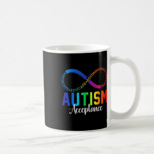 Autism Awareness Acceptance Infinity Symbol Advoca Coffee Mug
