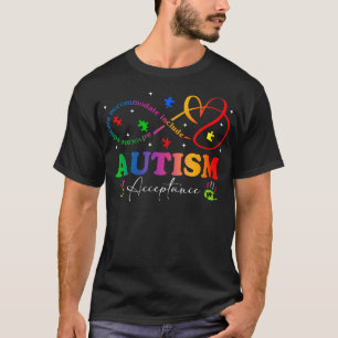 Autism Awareness Acceptance Infinity T-Shirt