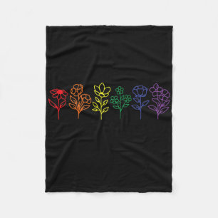 Autism Awareness Acceptance Neurodiversity Is Beau Fleece Blanket