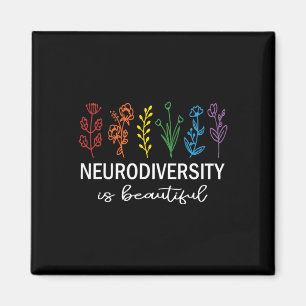 Autism Awareness Acceptance Neurodiversity Is Beau Magnet