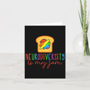 Autism Awareness Acceptance Neurodiversity Is My J Card