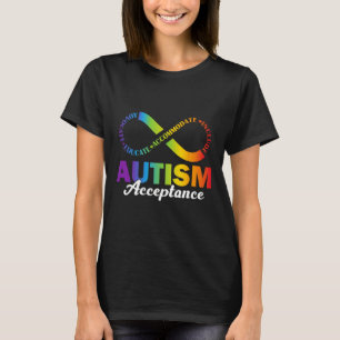 Autism Awareness Acceptance Shirt Infinity Symbol