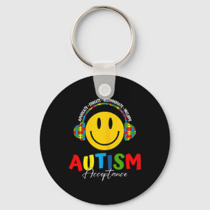 Autism Awareness Acceptance Special Education Teac Key Ring