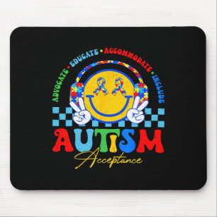 Autism Awareness Acceptance Special Education Teac Mouse Pad
