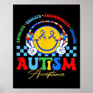 Autism Awareness Acceptance Special Education Teac Poster