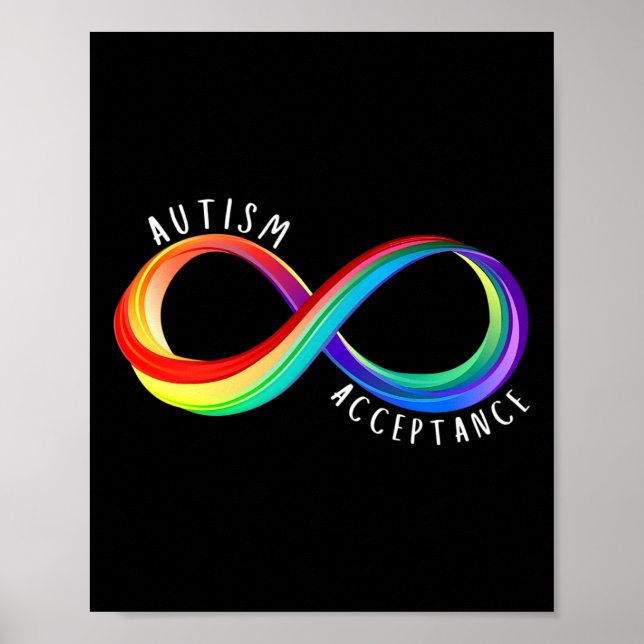 Autism Awareness Acceptance Special Education Teac Poster (Front)