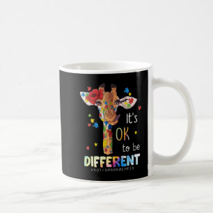 Autism Awareness Acceptance Women Kid Its Ok To Be Coffee Mug