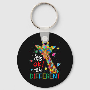 Autism Awareness Acceptance Women Kid Its Ok To Be Key Ring