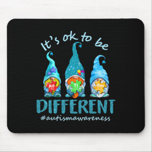 Autism Awareness Acceptance Women Kid Its Ok To Be Mouse Pad