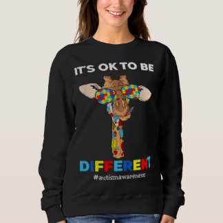 Autism Awareness Acceptance Women Kid Its Ok To Be Sweatshirt