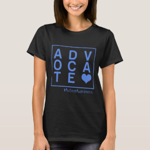 Autism Awareness Advocate Unique Embrace Disabilit T-Shirt
